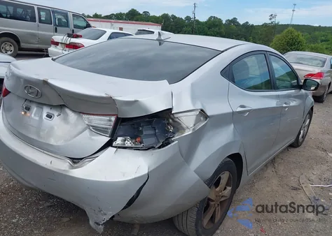 2013 Hyundai Elantra Gls from USA, damaged, VIN KMHDH4AE6DU518426